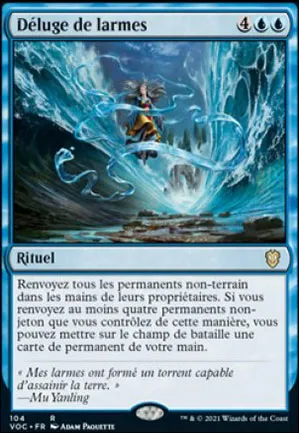 Déluge de larmes