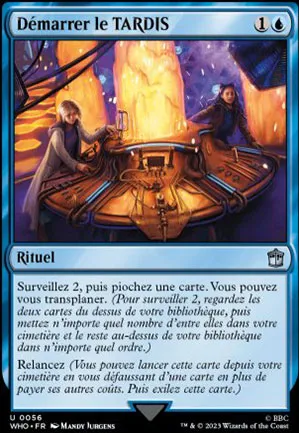 Démarrer le TARDIS