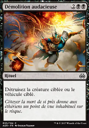 Démolition audacieuse