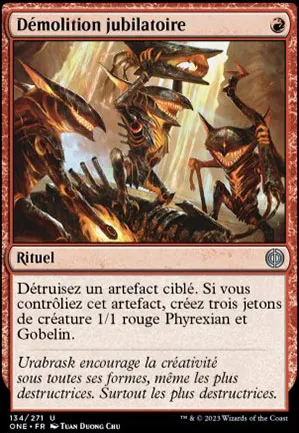 Démolition jubilatoire