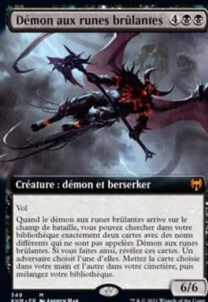 Démon aux runes brûlantes