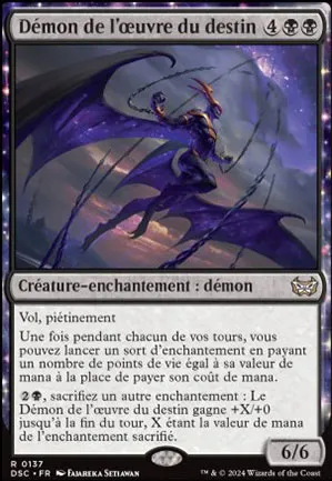 Démon de l'œuvre du destin