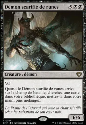Démon scarifié de runes