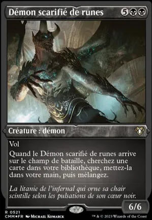 Démon scarifié de runes