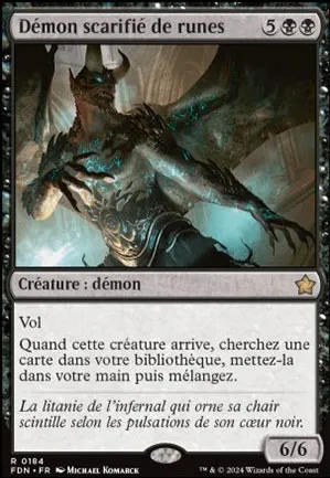 Démon scarifié de runes