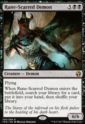 Démon scarifié de runes