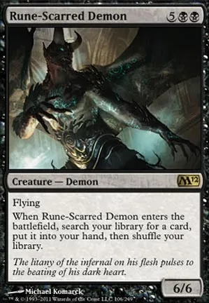 Démon scarifié de runes