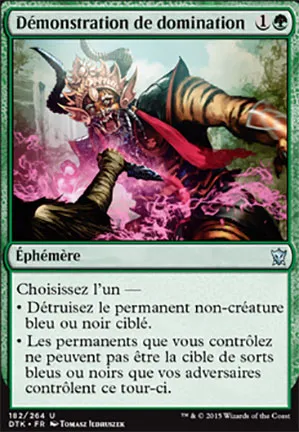 Démonstration de domination