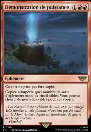 Démonstration de puissance