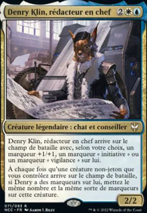Denry Klin, rédacteur en chef