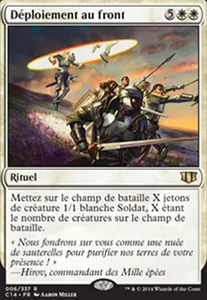 Déploiement au front