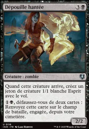 Dépouille hantée
