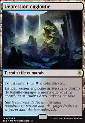 Dépression engloutie