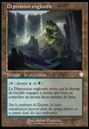 Dépression engloutie