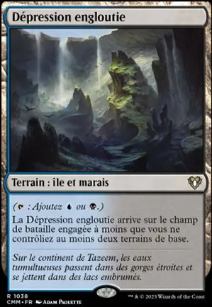 Dépression engloutie