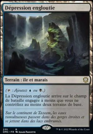 Dépression engloutie