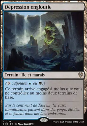 Dépression engloutie