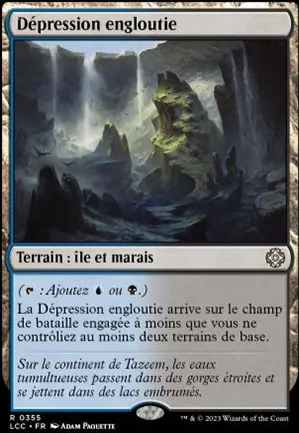 Dépression engloutie