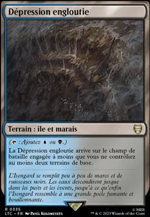 Dépression engloutie