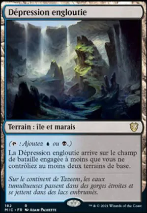 Dépression engloutie