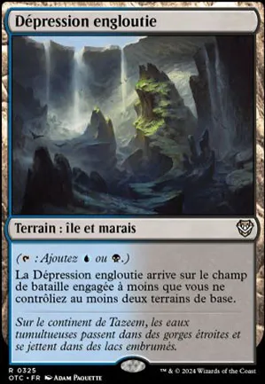Dépression engloutie