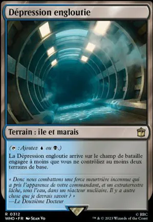 Dépression engloutie