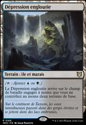 Dépression engloutie