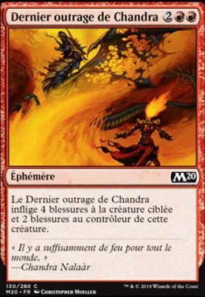 Dernier outrage de Chandra