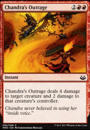 Dernier outrage de Chandra