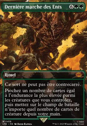 Dernière marche des Ents