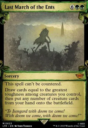 Dernière marche des Ents