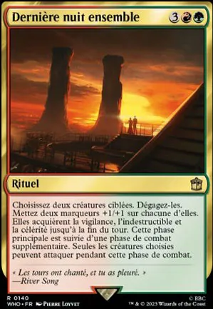 Dernière nuit ensemble