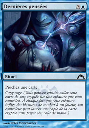 Dernières pensées