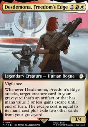 Desdemona, combattante de la liberté