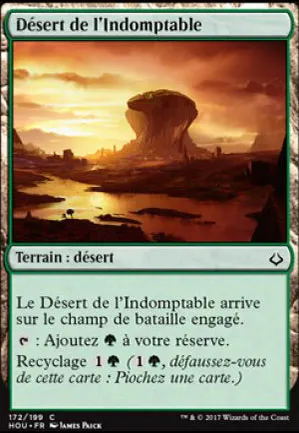 Désert de l'Indomptable