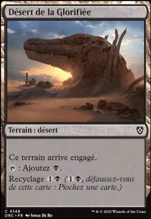Désert de la Glorifiée