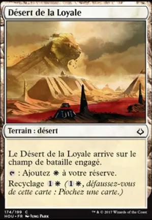 Désert de la Loyale