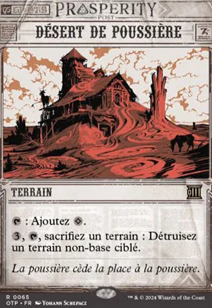Désert de poussière