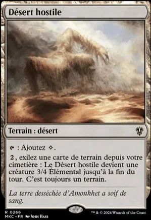 Désert hostile