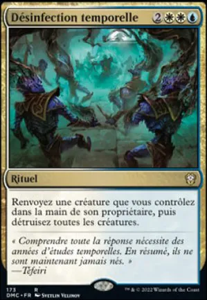 Désinfection temporelle