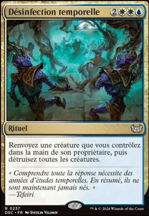 Désinfection temporelle