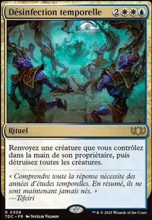Désinfection temporelle