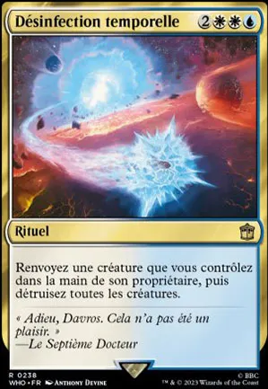 Désinfection temporelle