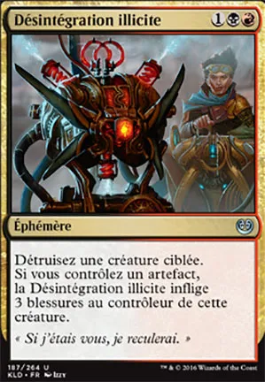 Désintégration illicite