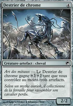 Destrier de chrome