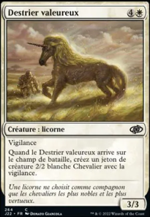Destrier valeureux
