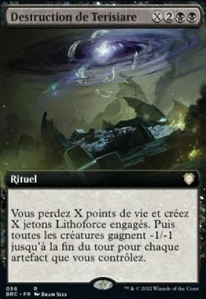Destruction de Terisiare