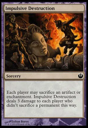 Destruction impulsive