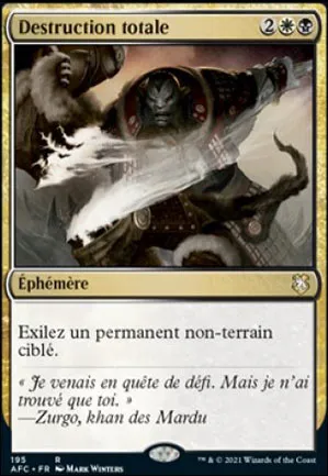 Destruction totale