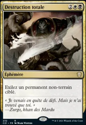 Destruction totale